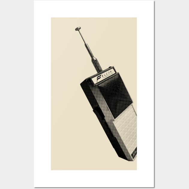 Walkie Talkie Communications Wall Art by callingtomorrow